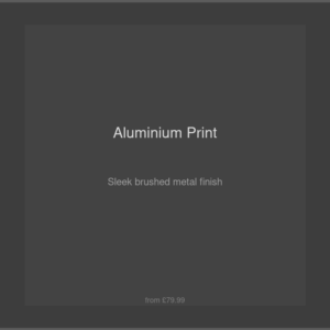 Custom Soundwave Art — Aluminium Print
