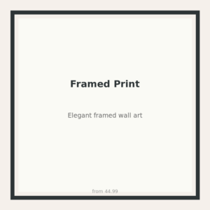 Custom Soundwave Art — Framed Print